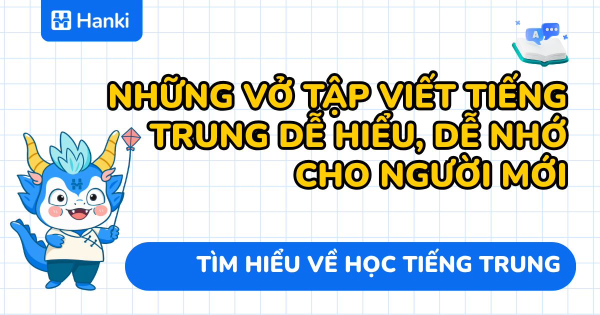 vở tập viết tiếng trung