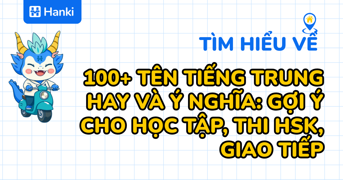 tên tiếng trung hay