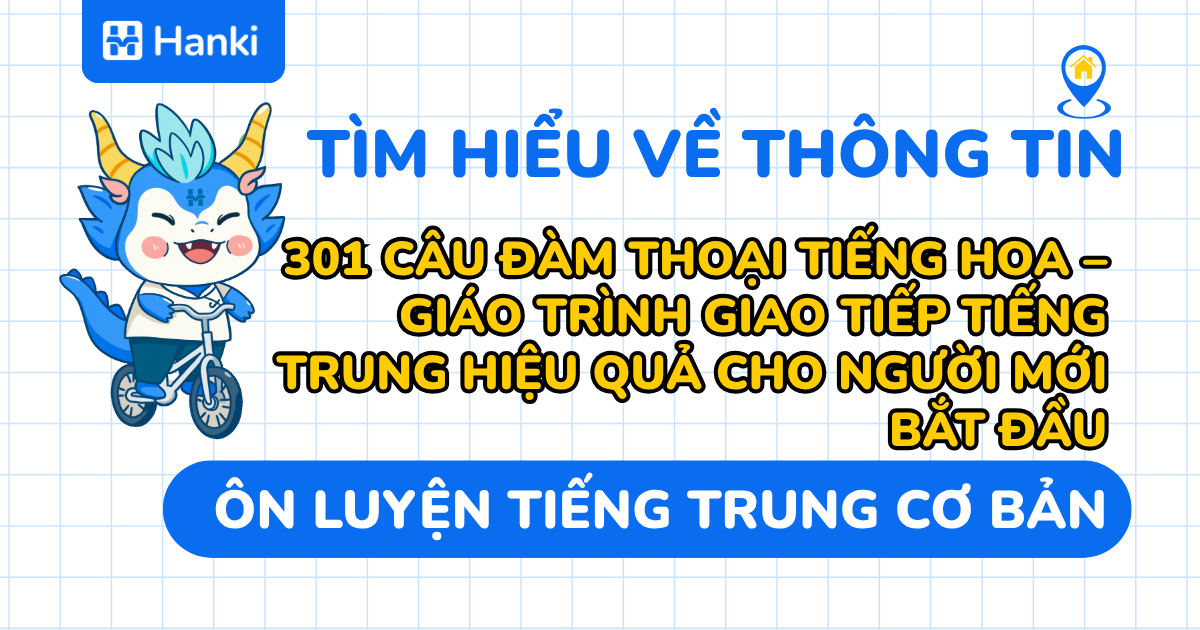 301 câu đàm thoại tiếng hoa